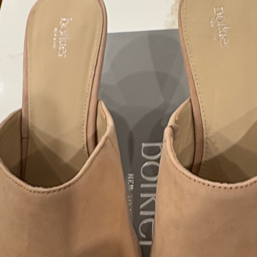 Botkier Women's Beige/Tan Mules 2.5 inch heel - Picture 6 of 15